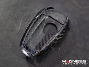 Alfa Romeo Giulia Key Fob Cover - Carbon Fiber - Black Alfa Romeo Giulia Key Fob Cover - Carbon Fiber - Black